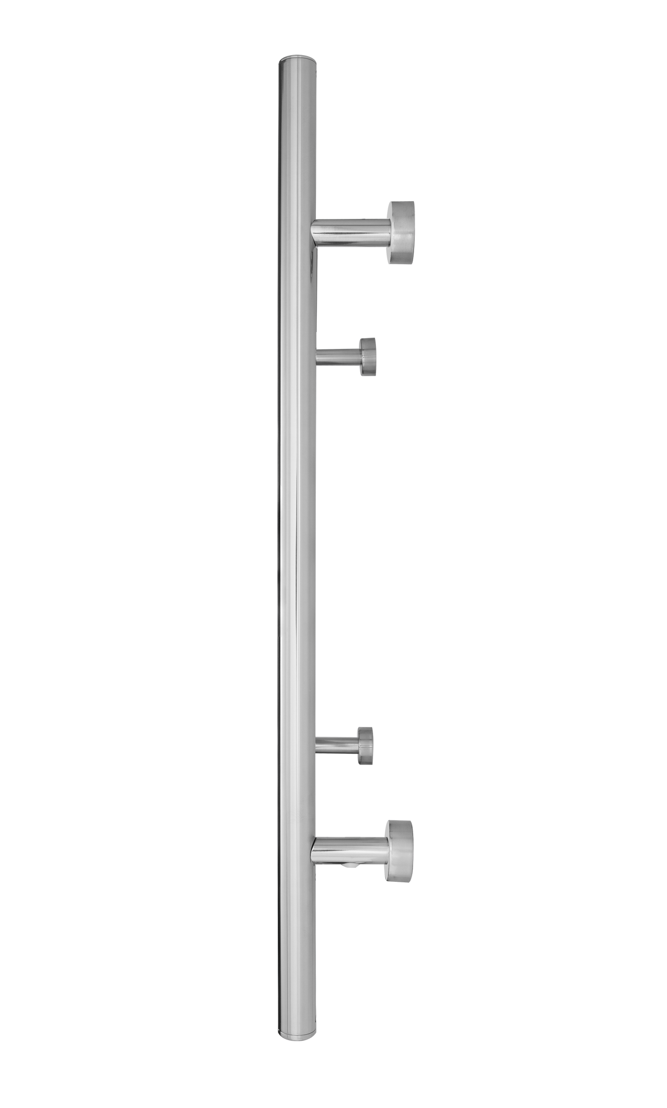 WarmlyYours TW-F10PS-HP Infinity Dual Connection 10 Bar Towel Warmer in Polished Stainless Steel New