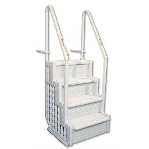 Above-Ground Easy Entry Pool Steps by SplashNet