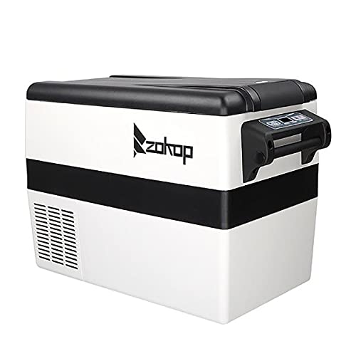 Car Mini Refrigerator, Chest Freezer, Detachable Storage Basket Deep Compact Freezer, Temperature Control -4°F (-20°C) Suitable for Car, Camping, Road Trip, Family