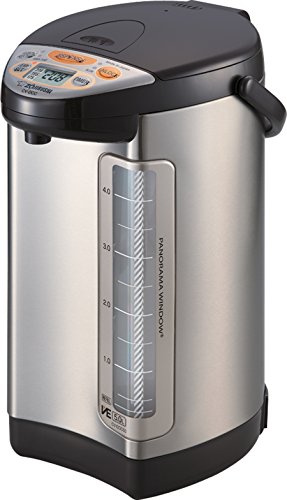 Zojirushi America Corporation Vacuum-Electric Hybrid Water Boiler and Dispenser, 5-Liter, Stainless Dark Brown