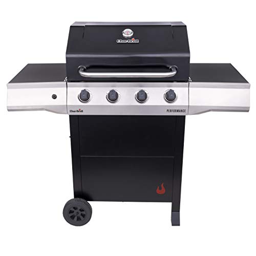 Char-Broil 463350521 Performance 4-Burner Cart-Style Liquid Propane Gas Grill, Black