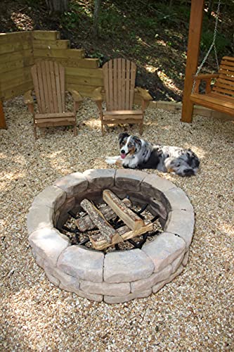 SteelFreak Wagon Wheel Firewood Grate for Fire Pit - Made in The USA (40 Inch)