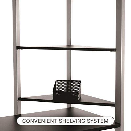 DHP Adobe Loft Bed, Silver, Full