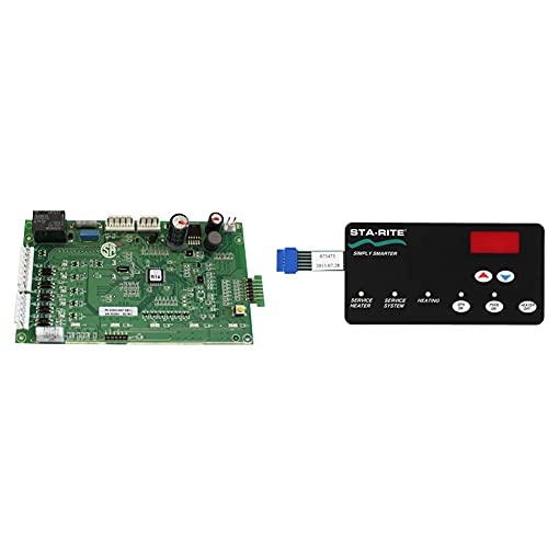 Pentair 42002-0007S Control Board Kit Replacement NA and LP Series Pool/Spa Heater Electrical Systems & Switch Membrane Replacement Sta-Rite Max-E-Therm Pool and Spa Heater Electrical Systems