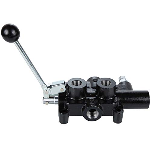 RuggedMade 28 GPM 2 Stage Hydraulic Pump, 25 GPM Auto Return Directional Control Detent Valve for Log Splitter, Wood Splitters