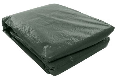 Buffalo Blizzard Bundle for 20-Foot-by-40-Foot Rectangle In-Ground or Above Ground Swimming Pools | Supreme Green/Black Reversible Winter Cover with 5-Foot Overlap | Mesh Leaf Net Cover Closing Kit