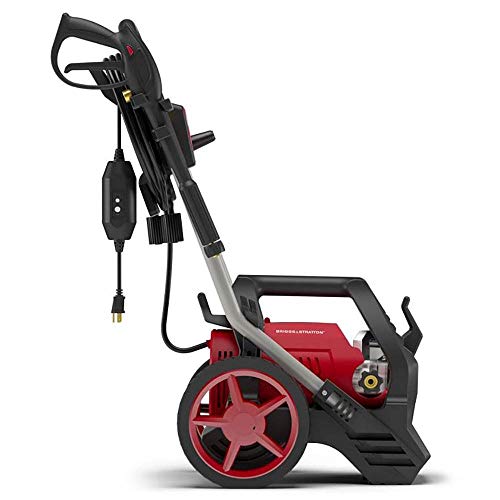Briggs & Stratton S2200 2200 MAX PSI at 1.0 GPM Electric Pressure Washer with Detergent Foamer, 25-Foot High-Pressure Hose, and Turbo Nozzle