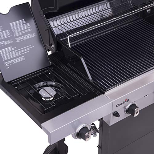 Char-Broil 463280019 3-Burner Cart Style Gas Grill, Black