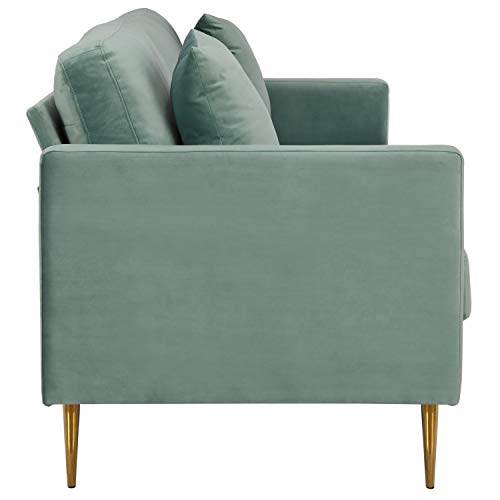 CosmoLiving by Cosmopolitan Highland Pillows, Sofas, Seafoam Green