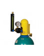 Justrite Safety Snap Cap For Gas Cylinders, Low Pressure-Fine Thread