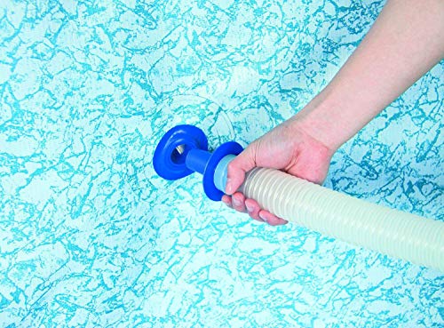 Bestway 18ft x 48in Steel Pro Round Frame Above Ground Pool Set with Skimmer