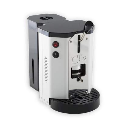 Clio Semi-Automatic Easy-Serving-Espresso (ESE) Pods Espresso Machine White