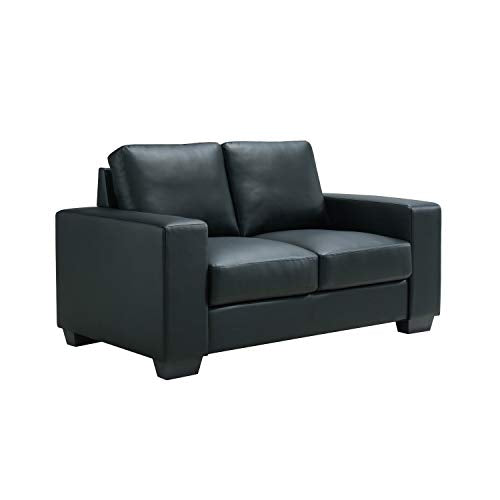 Global Furniture USA Loveseat Black PVC