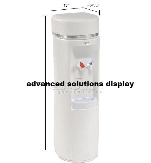 Oasis Atlantis Series Water Cooler, Two Piece Hot Tank, Hot N'Cold™, White