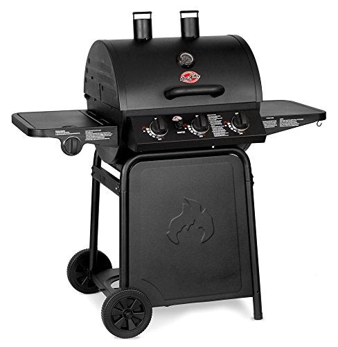 Char-Griller E3001 Grillin' Pro 40,800-BTU Gas Grill, Black