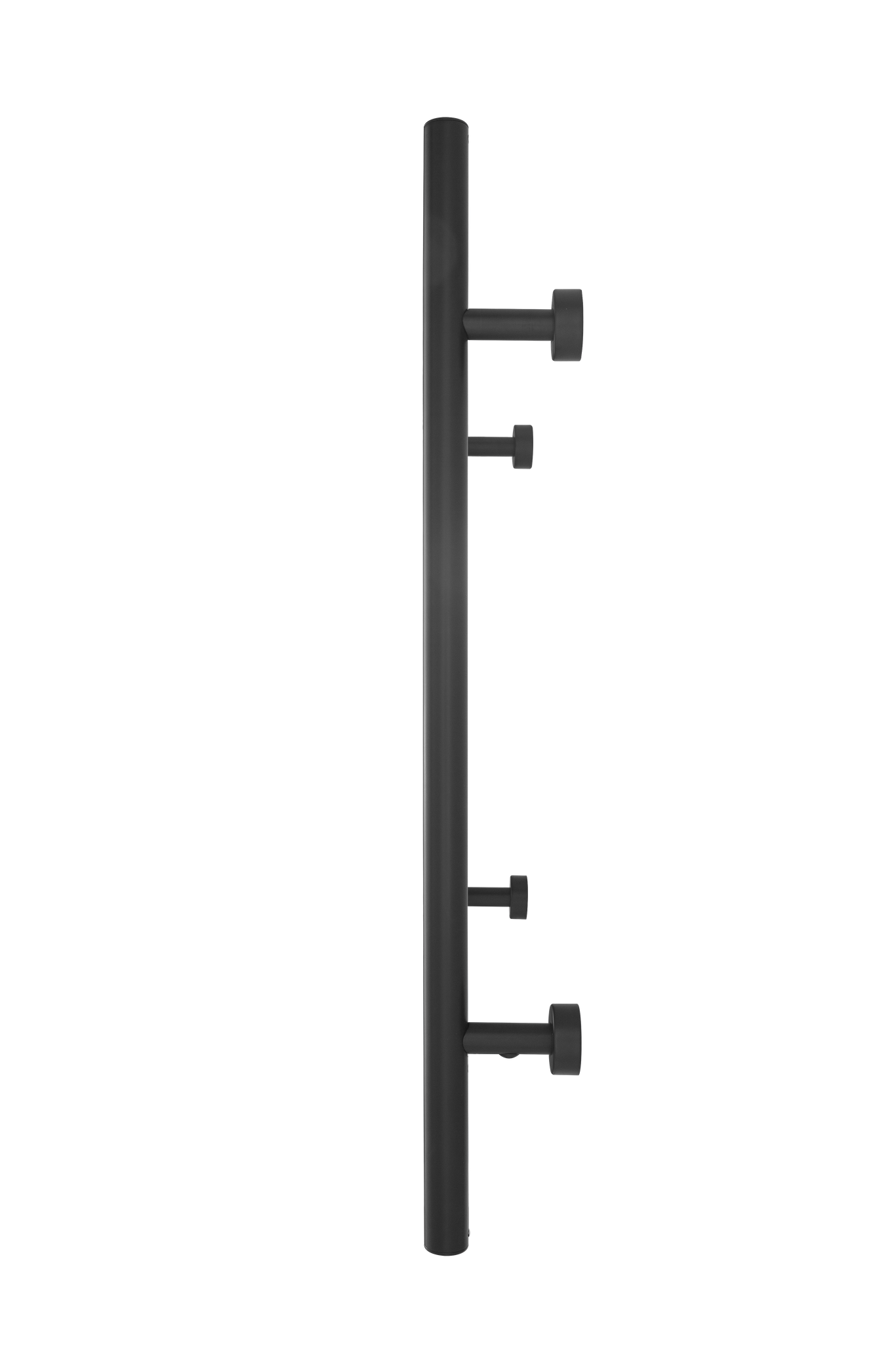 WarmlyYours TW-F10KS-HP Infinity Dual Connection 10 Bar Towel Warmer in Matte Black New