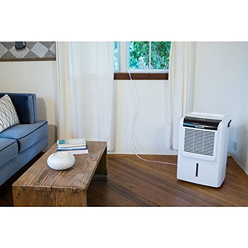 Honeywell DH70PWKN 70 Pint (50 Pint 2019 DOE) Energy Star Dehumidifier with Built-in Drain Pump & 5 Year Warranty