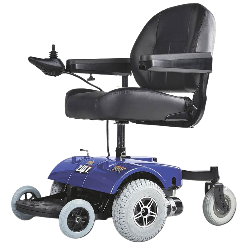 Zip’r PC 12V 320W Power Electric Wheelchair Blue New