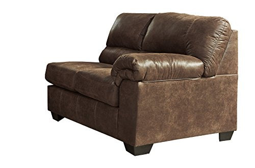 Signature Design by Ashley - Bladen Contemporary Right Arm Facing Loveseat - Sectional Component Only, Coffee