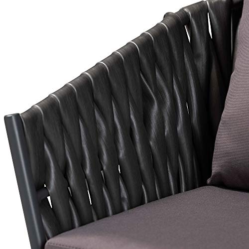 Baxton Studio Sectional Sofas, Grey