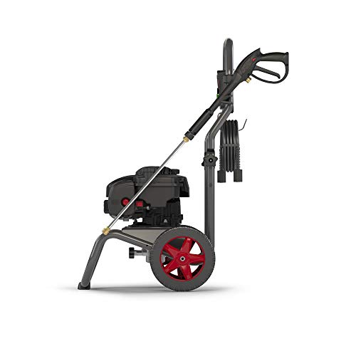 Briggs & Stratton 2200 MAX PSI at 1.9 GPM Gas Pressure Washer with 25-Foot EZ Flex Hose, 3 Quick-Connect Nozzles, Powered by Briggs and Stratton