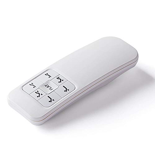 LUCID L150 Bed Base – Upholstered Frame – Head and Foot Incline – Wireless Remote Control Adjustable, Full, Charcoal