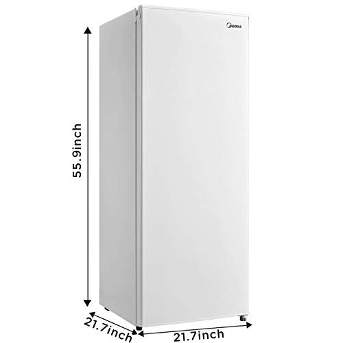 MIDEA MRU05M2AWW Freezer, 5.3 Cu.ft, White