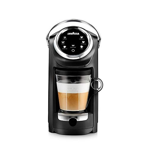 Lavazza Expert Coffee Classy Plus Single Serve ALL-IN-ONE Espresso & Coffee Brewer Machine - LB 400 - (Includes Built-in Milk Vessel / Frother)