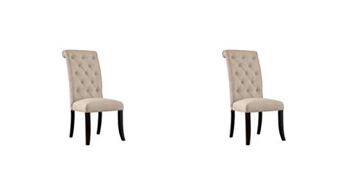 Signature Design by Ashley Tripton Dining Room Chair, Linen