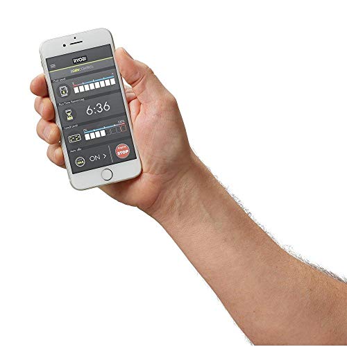 Ryobi RYI2300BTA Bluetooth 2300 Watt Starting 1800 Watt Running Gasoline Powered Super Quiet Digital Inverter Generator (Non-Retail Packaging)