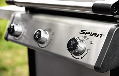 Weber 47502401 Spirit SX-315 SS NG Natural Gas Grill, Stainless Steel