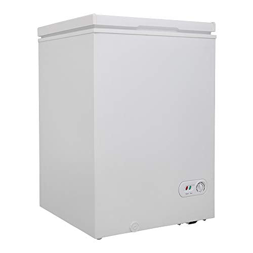 AC115V/60Hz 100L/3.5CU.FT single door horizontal freezer white