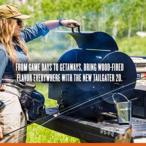 Traeger Pellet Grills TFB30KLF Tailgater 20 Grill, Black