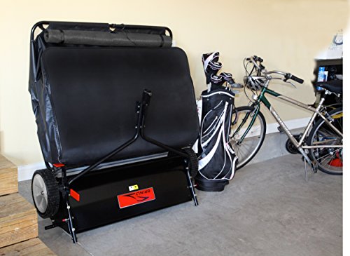 Brinly STS-427LXH 20 Cubic Feet Tow Behind Lawn Sweeper, 42-Inch