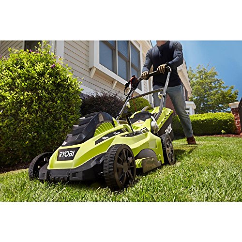 Ryobi 16 in. 13 Amp Corded Electric Walk Behind Push Mower (Renewed)