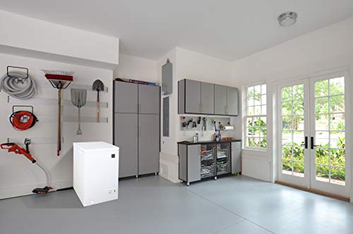 RCA RFRF350-WHITE 3.5 Cu Ft Chest Freezer, White