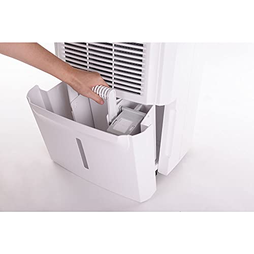 Honeywell DH70PWKN 70 Pint (50 Pint 2019 DOE) Energy Star Dehumidifier with Built-in Drain Pump & 5 Year Warranty