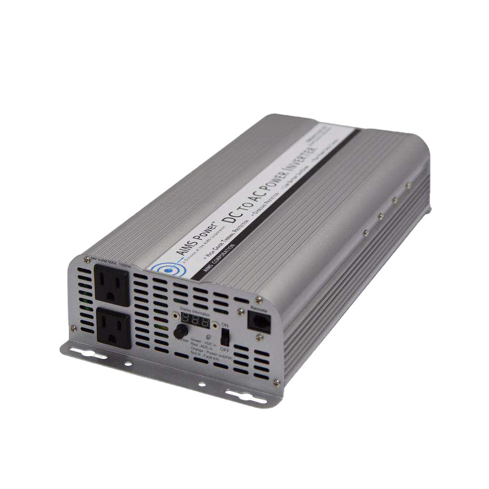 Aims Power PWRINV250012W 2500 Watt Power Inverter New