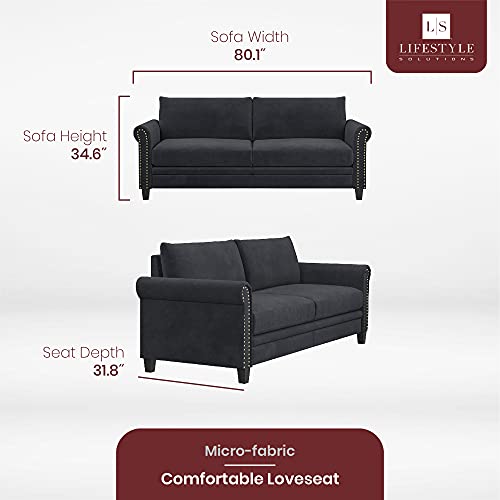 Lifestyle Solutions Arlington Sofas, 80.1