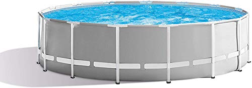 XLBHSH 366 ×76 cm Metal Frame Pool Round Frame Above Ground Pool Pond Family Swimming Pool Metal Frame Structure Pool