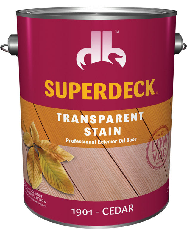 Superdeck Transparent Stain And Sealer Voc Formula