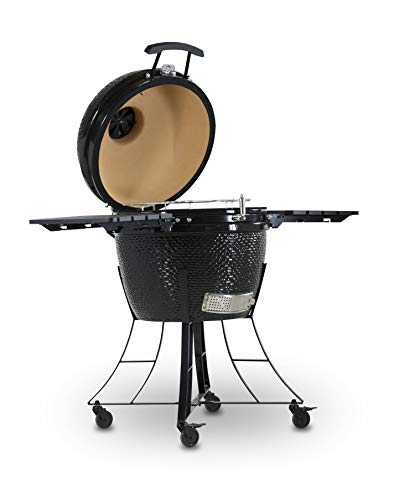 Pit Boss 71220 Kamado BBQ Ceramic Grill Cooker, 22