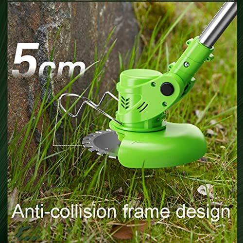 Electric Lawn Mower Small Household Lawn Mower Rechargeable Lawn mower-1600W-mowing/weeding/shrubs Easily Replace Manual Weeding