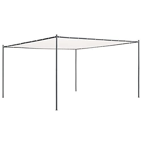Gazebo Canopy, Outdoor Wedding Party Tent BBQ Gazebo Pavilion Gazebo with Flat Roof 157.5
