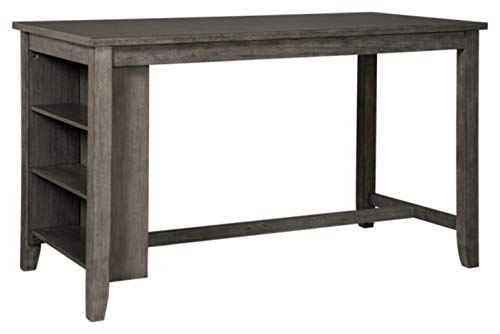Signature Design by Ashley Caitbrook Counter Height Dining Room Table, Gray