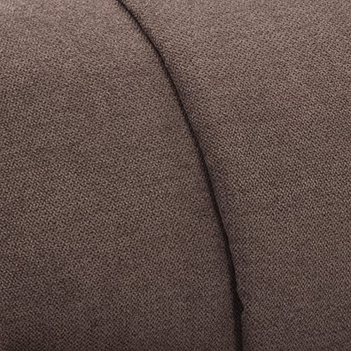 Mcombo Electric Power Lift Recliner Chair Sofa for Elderly, 3 Positions, 2 Side Pockets and Cup Holders, USB Ports, Fabric 7286 (Brown)