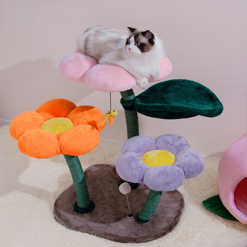 Bloomy Flower Cat Tree