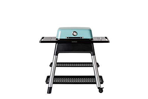 Everdure Force by Heston Blumenthal 2-Burner Liquid Portable Propane Gas Grill, Die-Cast Aluminum Body, Mint
