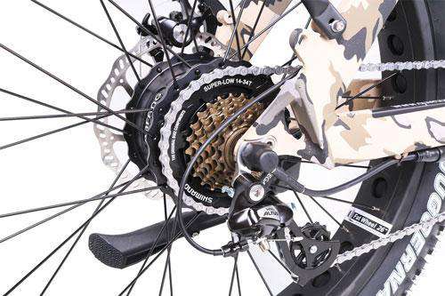 QuietKat 18QKH750CCHM-BLK Ranger 750W 48V 26