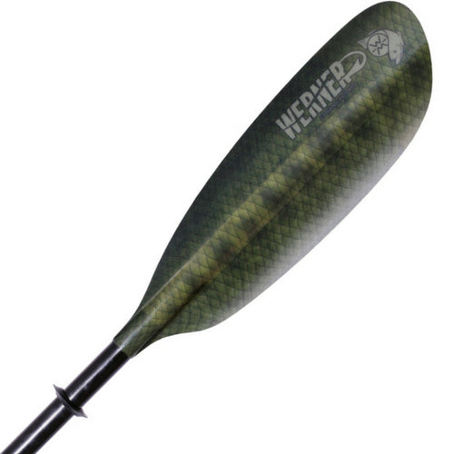 Werner Camano Hooked Straight Shaft Fishing Kayak Paddle